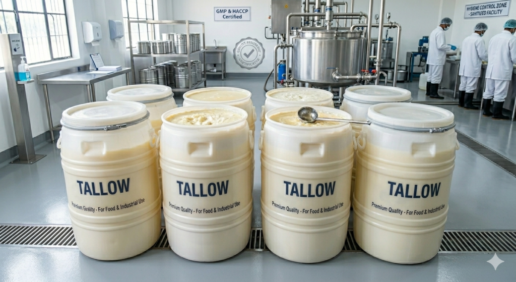 tallow barrels